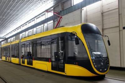 Скоро по Киеву будут ездить трамваи с системой подсчета пассажиров и Wi-Fi