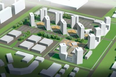 Новый ЖК планируется построить на месте заброшенного завода в Ленинском районе