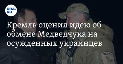 Кремль оценил идею об обмене Медведчука на осужденных украинцев