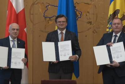 Украина, Грузия и Молдова основали "Ассоциированное трио" по вопросам евроинтеграции