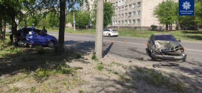 В Северодонецке произошло ДТП с пострадавшим: фото