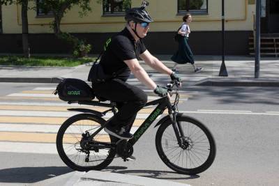 В Москве заработал велопатруль