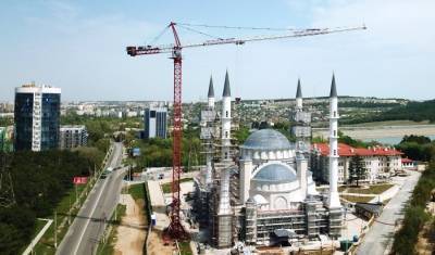 Путин поручил правительству помочь завершению строительства соборной мечети в Симферополе