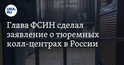 Глава ФСИН сделал заявление о тюремных колл-центрах в России
