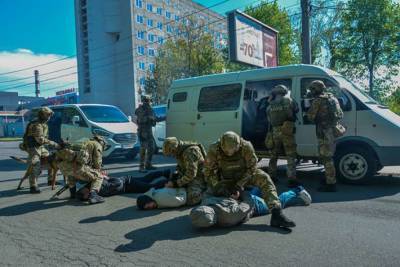 В Виннице прошли антитеррористические учения - lenta.ua - Киев