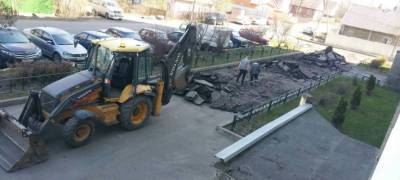 В Петрозаводске идет ремонт семи дворов (ФОТО)