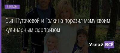 Сын Пугачевой и Галкина поразил маму своим кулинарным сюрпризом