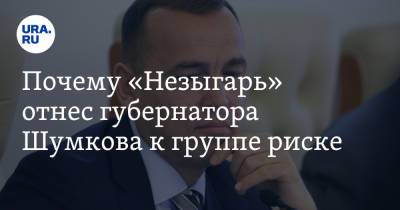 Почему «Незыгарь» отнес губернатора Шумкова к группе риске. Оценки политологов