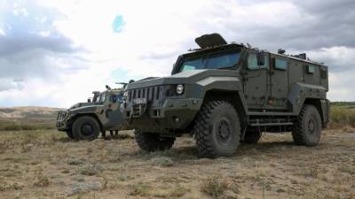 Российский спецназ получит новые бронеавтомобили "Тайфун"