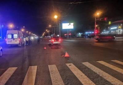 В Уфе водитель иномарки сбил 31-летнего мужчину