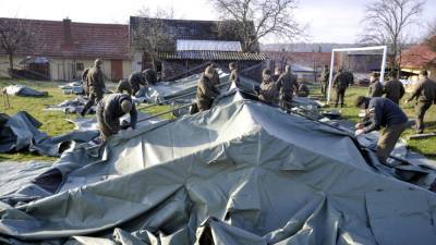 Арендатора взорванных складов с оружием в Чехии заподозрили в связи с преступниками