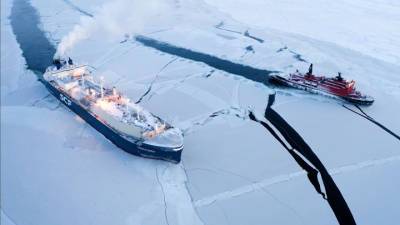 Вести в 20:00. Планы "Новатэка": сеть СПГ-заправок, развитие Арктики, навигация по СМП