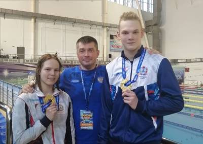 Три золотые медали завоевали нижегородцы на первенстве России по плаванию