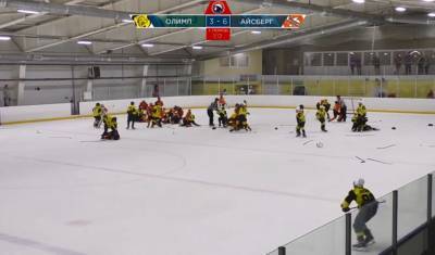 Финал детского хоккейного турнира в Саратове завершился массовой дракой