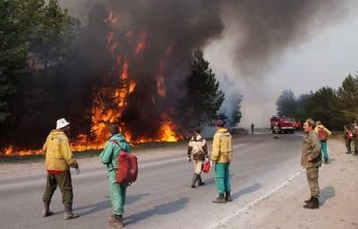 Эвакуация жителей из-за лесных пожаров началась в Тюменской области