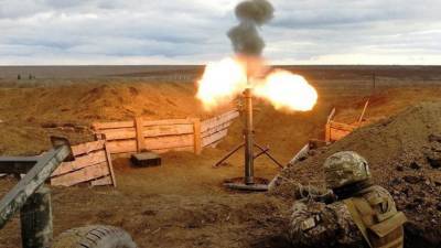 Боевики ВСУ обстреляли окраины Донецка из тяжёлой артиллерии
