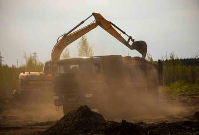 Военные инженеры провели учения по устранению последствий стихийных бедствий в Ленобласти