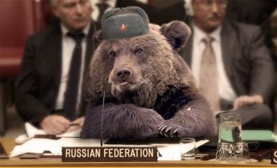 Выпады со стороны Запада в сторону добродушного русского медведя