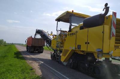 В Смоленской области начался ремонт региональных дорог в рамках нацпроекта