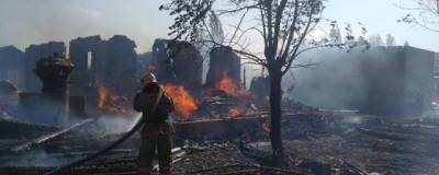 В Омской области в один день сгорело пять жилых домов
