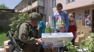 Миротворцы России доставили гумпомощь жителям удаленных районов Карабаха