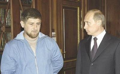 Кадыров заявил, что считает себя проектом Путина и слугой народа