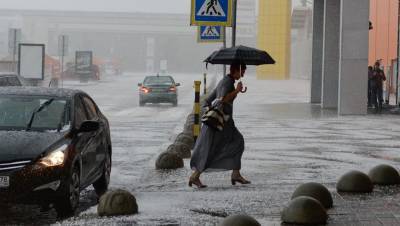 Украинский циклон принесёт в Петербург грозы, град и плюс 29