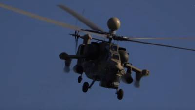 Вертолет Ми-28НМ вооружили ракетами нового поколения