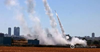ХАМАС нанес ракетный удар по городу в Израиле, есть раненые. Видео