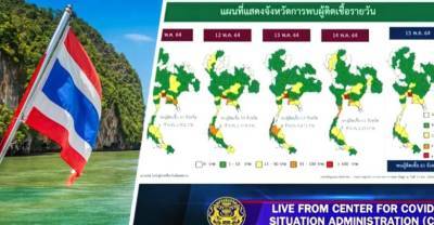 Таиланд начал смягчать ограничения: туристические провинции меняют цвет