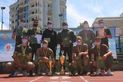 В Одессе завершились соревнования по военно-спортивному многоборью