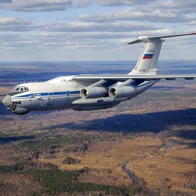 Ил-76 привлекли для тушения природного пожара в Тюменской области
