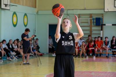 «Марафон Победы» объединил юных удомельских баскетболистов