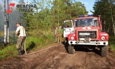 Техника для борьбы с пожарами в новосибирских лесах сильно износилась