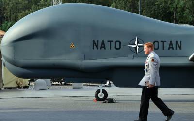 Белоруссия сбила дрон-шпион НАТО