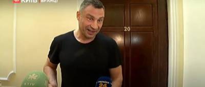 Кличко прокомментировал визит правоохранителей «домой»