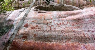 В Колумбии обнаружена живопись, возрастом 12 500 лет