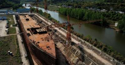 В Китае заканчивают строительство копии Титаника (фото, видео)