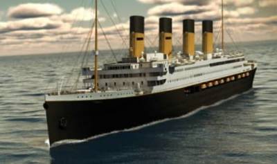 В Китае начали строительство полноразмерной копии «Титаника». ФОТО