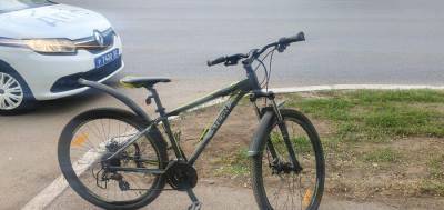 В Уфе иномарка сбила подростка на велосипеде