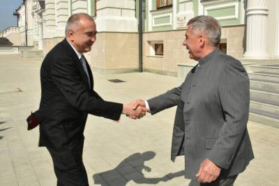Минниханов обсудил с делегацией Узбекистана опыт в IT и благоустройстве