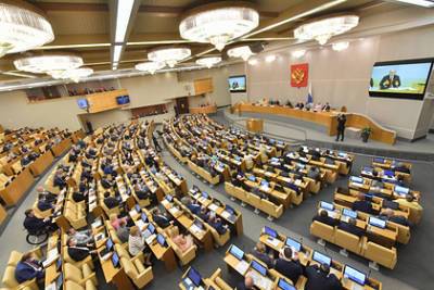 Госдума приняла в первом чтении законопроект о запрете на участие в выборах