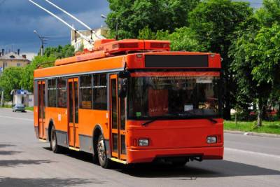 В Смоленске перенесли дату изменения маршрутов троллейбусов