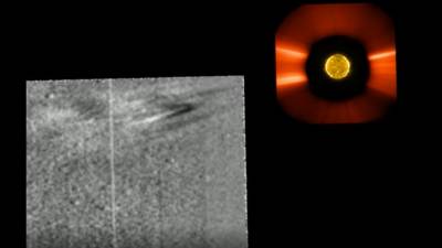 Solar Orbiter сделал первое видео извержения на Солнце