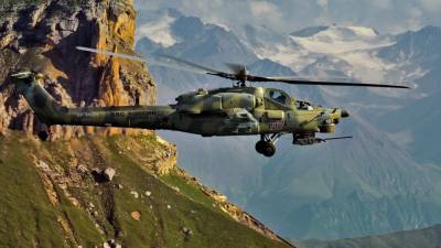 Вертолётчики ЮВО подготовятся к ночным операциям в горах