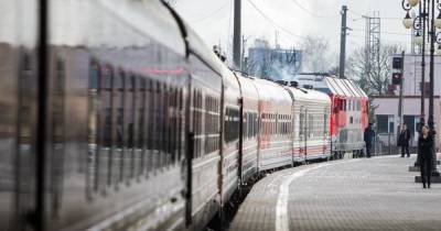 Изменится расписание движения фирменного поезда «Янтарь»