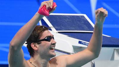 Российский пловец Колесников второй раз за два дня побил мировой рекорд