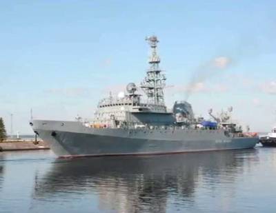 Боевой разведывательный корабль «Юрий Иванов» прорвался в зону проведения военных учений, вызвав панику у НАТО