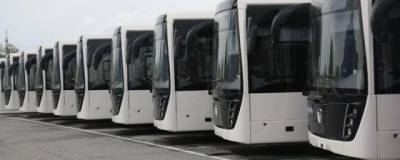 В Новосибирск доставили 14 новеньких автобусов НефАЗ
