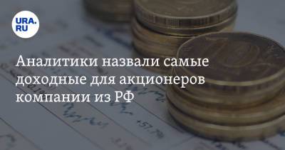 Аналитики назвали самые доходные для акционеров компании из РФ